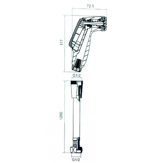 Vòi Xịt Toilet American Standard FFAS8686