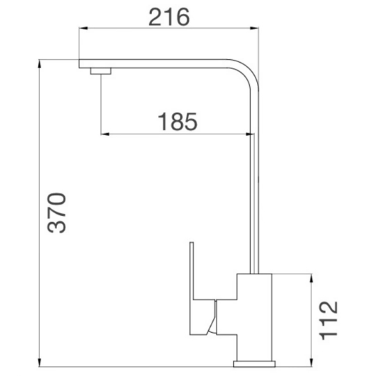 Vòi Bếp Rút Dây Malloca K536S Nóng Lạnh Inox